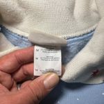 VTG 90s Morning Sun Blue Cardinal Winter Scene Collared Sweatshirt Womens M Size M Photo 3