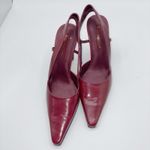 Enzo Angiolini  Eaanara Womens 6.5M Red Leather Slingback Pointed Toe Heels New Photo 8