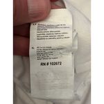 Donnay Polo Shirt Womens US 14 UK 18 EU 46 White Short Sleeve Golf Tennis Top Photo 7