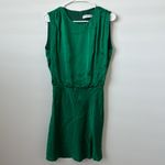 Amanda Uprichard  Green 100% Silk Mini Dress Size: M Photo 1