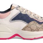 Gucci  GG Supreme Rhyton Sneaker size 36.5 Photo 0