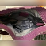 Coach Plum Zoe Hobo Satchel Shoulder Bag | Purse Photo 2