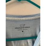 Vineyard Vines  Top Women's Medium Blue Tie Dye Long Sleeve Tee Whale Cotton Photo 3