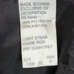 Watters & Watters Navy Brocade Satin Dress Convertible Strapless Textured Size 6 Blue Photo 10