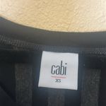 CAbi  #3630 Align Tank-Black and Gray Stripe Size‎ Small Soft Stretch Photo 3