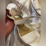 Guess by Marciano Guess 7 white leather strap wedge Photo 2