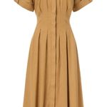 Veronica Beard Adavi Dress in Brown, Size US 10 Photo 0