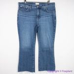 Madewell NEW Kick Out Crop Jeans in Brinton Wash, 33 Photo 3