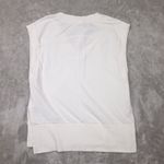 Athleta Retroterry V Neck Sleeveless Vest White Women's size Small 532197 Photo 3