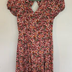 None Floral Pink Romper Photo 0