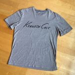 Kenneth Cole Signature Tee, Gray, Black, Size S Photo 12