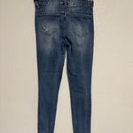 Blue Spice High Waist Ankle Skinny Denim Jeans Photo 1
