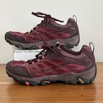 Merrell  Women's Shoes Moab Size 8.5 Trail Running Hiking Sneaker Beet Red Photo 1