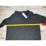 BB Dakota NWT Size S Grey Brushed Knit Sweater Draped Cowl Top Neutral Lounge Photo 8