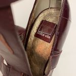 Dolce Vita Ostrich leather gladiator platform heels size 7 A9 Red Photo 8