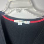 Boden USA Boden Cap Sleeve Faux Wrap Mini Dress Women’s Black Cotton Casual Size 6 Photo 2