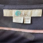 BODEN Contrast Stitch Detail Fitted Midi Dress Size US 6R Black Photo 2