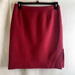 GianFranco Ferre Studio 100% Virgin Wool Made in Italy Pencil Skirt Size 10 Pink Photo 8