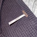 Free People  Charcoal Knit V-neck Sweater Photo 6