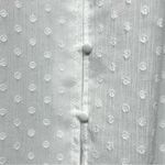 Torrid Plus Size Chiffon Clip Dot Smocked Ruffle Trim Blouse Top Size 2 (2X) Photo 5