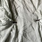 Philosophy di Alberta Ferretti Cream Flutter Sleeve Blouse Tan Size 10 Photo 2