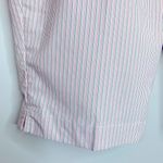 Adidas ClimaLite Striped Pink Golf Shorts Size 6 Photo 4