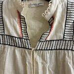 Apiece Apart  Embroidered Loreto Blouse, 100% Cotton Summer Shirt Photo 3