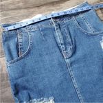 Free People corset denim mini skirt - 6 ($98) Photo 4