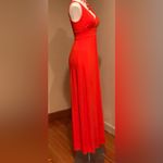 Kenar  Orange Summer Maxi Dress Size S Photo 3