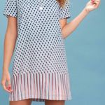 Lulus Light Blue & Pink Print T-Shirt Shift Dress Photo 1