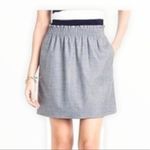 J.Crew Skirt Womens 4 Gray Sidewalk Skirt Wool Blend Neutral Minimalist Office Photo 3