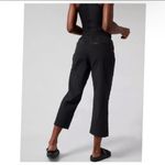 Athleta  Black Trekkie Straight Crop Hike Pant 10T Photo 1