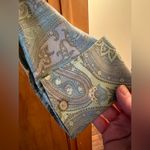 Lafayette 148  New York Button Up Short Muted Paisley Silk Long Sleeve Blouse 6 Photo 10