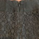 Forever 21  Skirt Black Lace Mini, Pencil Sz L SEE DESCRIPTION Photo 6