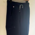 FIGS - Zamora Jogger Scrub Pants Petite Medical Doctor Nurse Navy Photo 2