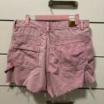 Urban Outfitters  Cutoff Carpenter Shorts Pink Photo 2