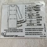 City Triangles Vintage  Bubble Dress Womens S Y2K Purple‎ Geometric Abstract Chic Photo 2