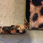 DASEIN Leopard print Ladies Wristlet Wallet PU Leather Zipped Around. NWOT Brown Photo 1