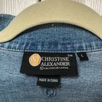 Christine Alexander Denim and Diamonds Jacket Size L Blue Size L Photo 5