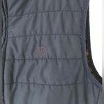 CHAPS navy puff vest zip up jacket women size medium Photo 2