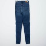American Eagle  Super High Rise Jegging Crop‎ Skinny Jeans Size 00R Photo 4