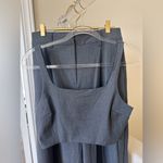 NWT House of Harlow 1960 2 Piece outfit Gray Size M Photo 1