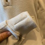 Lululemon Scuba Tumbled Fleece Funnel Neck Half Zip Bone and Gold size XS/S Photo 8