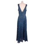 Victoria's Secret Vintage 1980's Nightgown & Robe Teal Sz Large Photo 7