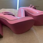 Steve Madden  Pink Double Strap Heels (Brand new) Photo 1