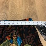 CLLA VTG NWT grandma core piarier Skirt Adult XLarge Floral Acetate Long Pull Photo 3