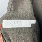 ASTR  The‎ Label Green Textured Cropped Wide Leg Jumpsuit Photo 7