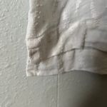 Cloth Scenery Swiss Dot White Linen Top Womens Small Boho Coastal Beach Nautical Photo 5