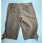 Nike Golf Womens Brown Capri Crop Pants Drawstring Hem Athletic Size‎ 16 Size 16P Photo 5