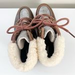 Sorel  Harlow Lace Cozy Bootie Burro Size 6.5 Outdoor Photo 5